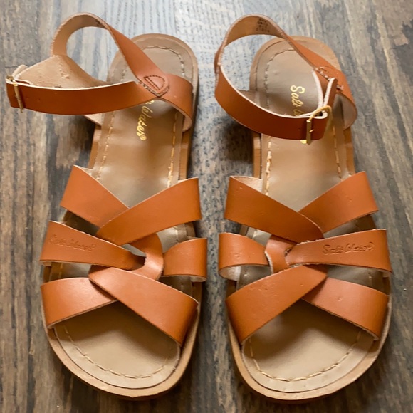 Salt Water Sandals by Hoy Shoes - Salt Water tan sandals - 10